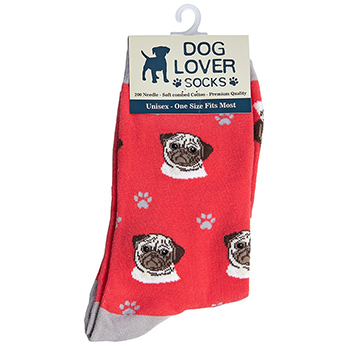 Dog Lover Socks Pug